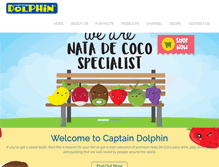 Tablet Screenshot of captaindolphin.com.my
